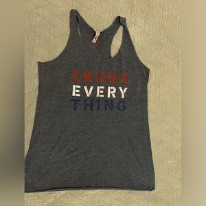 Crush everything work out tank